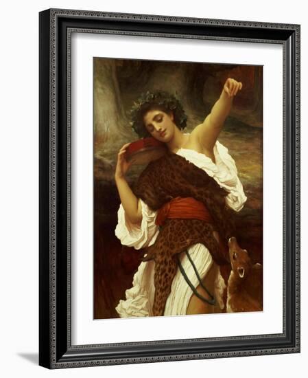 Bacchante-Frederick Leighton-Framed Giclee Print