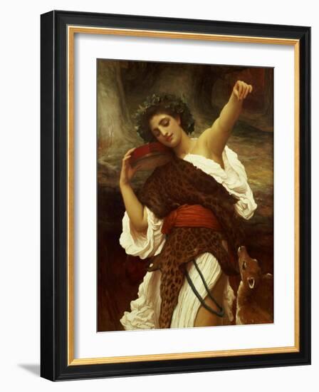 Bacchante-Frederick Leighton-Framed Giclee Print