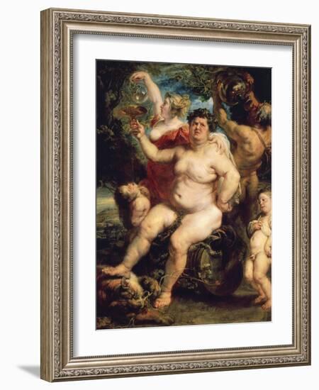 Bacchus, 1638-1640-Peter Paul Rubens-Framed Giclee Print