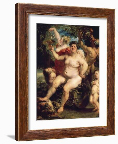 Bacchus, 1638-1640-Peter Paul Rubens-Framed Giclee Print