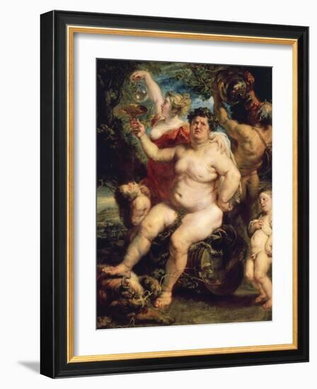 Bacchus, 1638-1640-Peter Paul Rubens-Framed Giclee Print