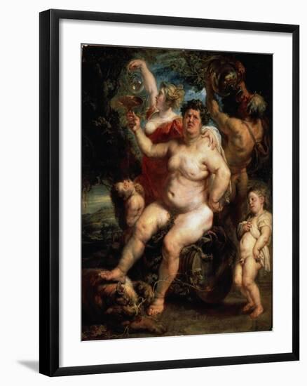 Bacchus, 1638-1640-Peter Paul Rubens-Framed Giclee Print