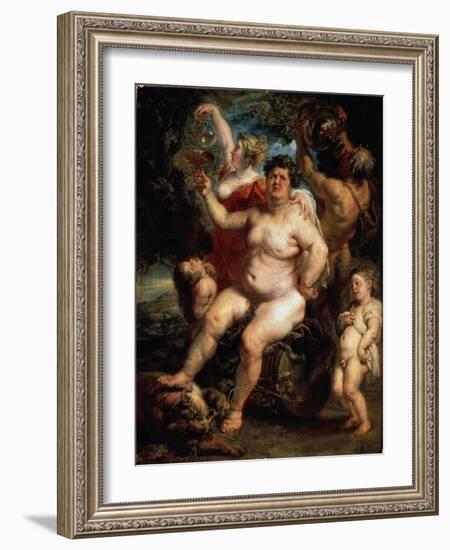 Bacchus, 1638-1640-Peter Paul Rubens-Framed Giclee Print