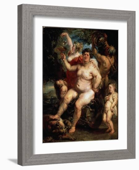 Bacchus, 1638-1640-Peter Paul Rubens-Framed Giclee Print