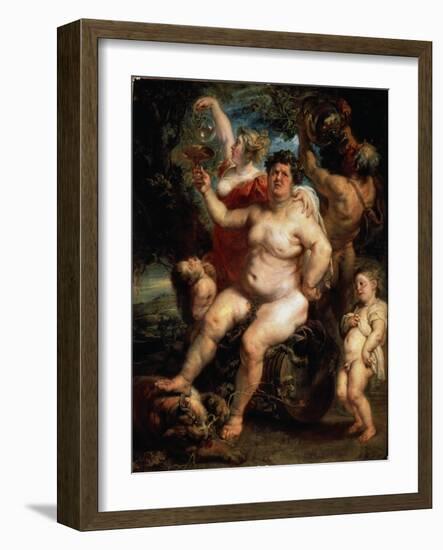 Bacchus, 1638-1640-Peter Paul Rubens-Framed Giclee Print