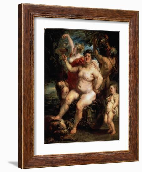 Bacchus, 1638-1640-Peter Paul Rubens-Framed Giclee Print