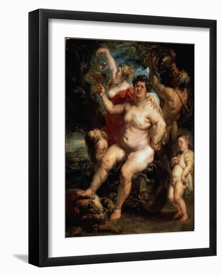 Bacchus, 1638-1640-Peter Paul Rubens-Framed Giclee Print