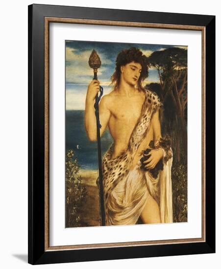 Bacchus, 1867-Simeon Solomon-Framed Giclee Print