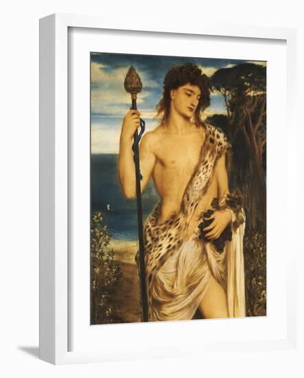 Bacchus, 1867-Simeon Solomon-Framed Giclee Print