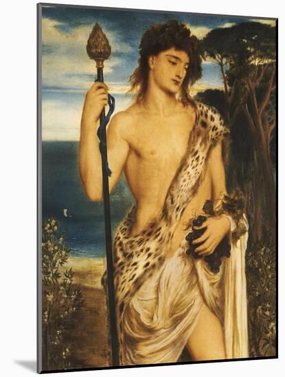 Bacchus, 1867-Simeon Solomon-Mounted Giclee Print