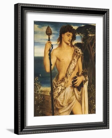 Bacchus, 1867-Simeon Solomon-Framed Giclee Print