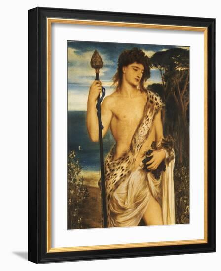 Bacchus, 1867-Simeon Solomon-Framed Giclee Print