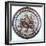 Bacchus, Ancient Roman God of Wine, Riding on a Tiger, Roman Mosaic, 1st or 2nd Century-null-Framed Giclee Print