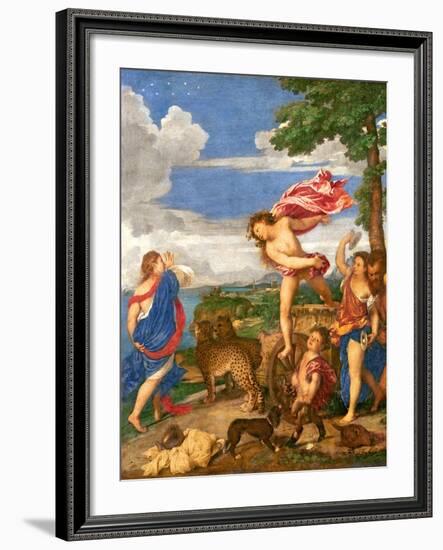 Bacchus and Ariadne, 1520-23-Titian (Tiziano Vecelli)-Framed Giclee Print