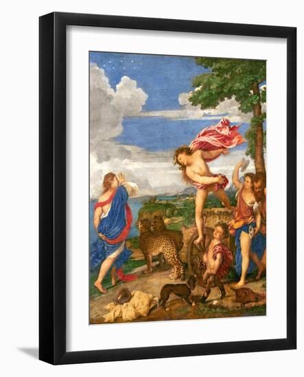 Bacchus and Ariadne, 1520-23-Titian (Tiziano Vecelli)-Framed Giclee Print