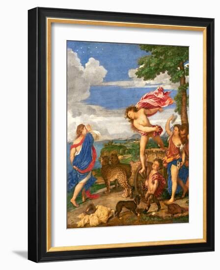 Bacchus and Ariadne, 1520-23-Titian (Tiziano Vecelli)-Framed Giclee Print