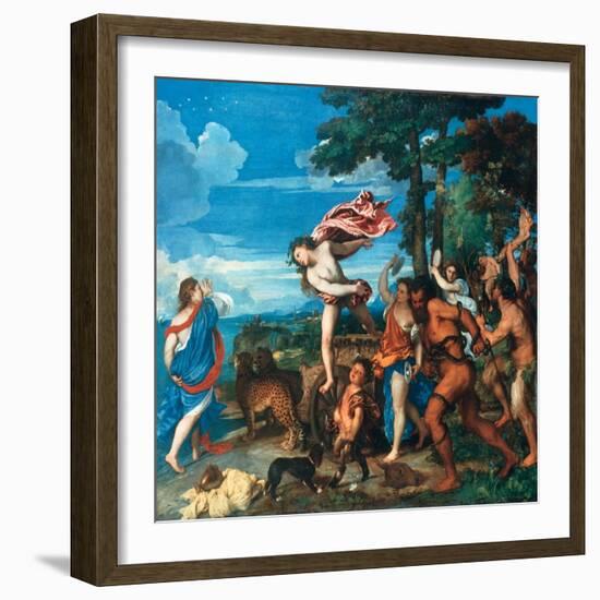 Bacchus and Ariadne, 1523-1525-Titian (Tiziano Vecelli)-Framed Giclee Print