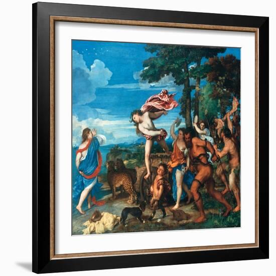 Bacchus and Ariadne, 1523-1525-Titian (Tiziano Vecelli)-Framed Giclee Print