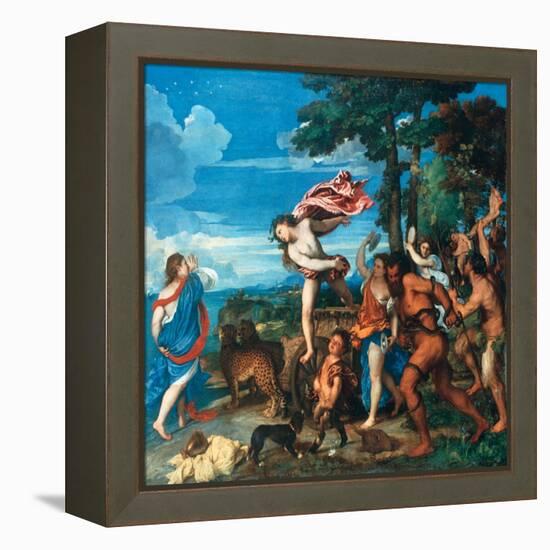 Bacchus and Ariadne, 1523-1525-Titian (Tiziano Vecelli)-Framed Premier Image Canvas