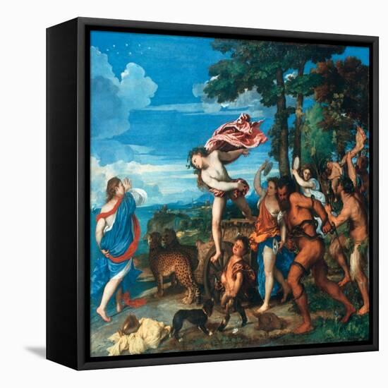 Bacchus and Ariadne, 1523-1525-Titian (Tiziano Vecelli)-Framed Premier Image Canvas