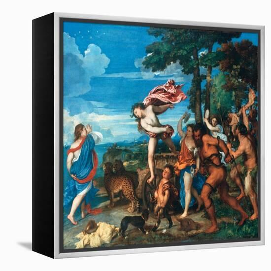 Bacchus and Ariadne, 1523-1525-Titian (Tiziano Vecelli)-Framed Premier Image Canvas