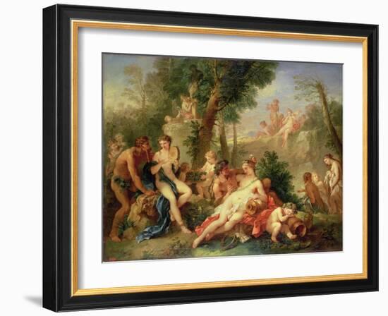 Bacchus and Ariadne, 1742-7-Charles Joseph Natoire-Framed Giclee Print