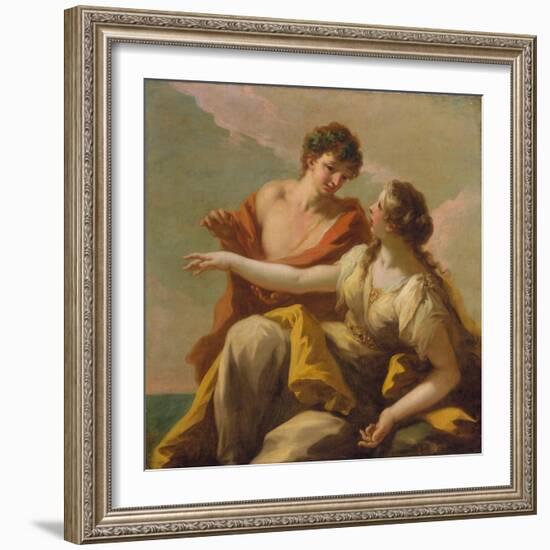 Bacchus and Ariadne, c.1720-Giovanni Antonio Pellegrini-Framed Giclee Print