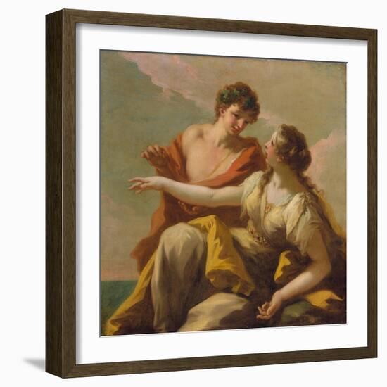 Bacchus and Ariadne, c.1720-Giovanni Antonio Pellegrini-Framed Giclee Print