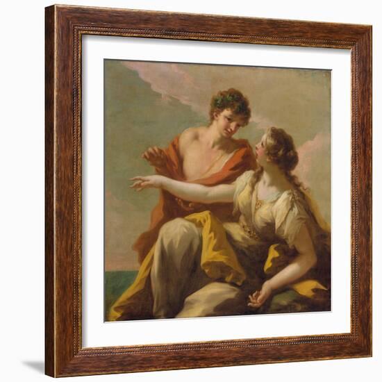 Bacchus and Ariadne, c.1720-Giovanni Antonio Pellegrini-Framed Giclee Print