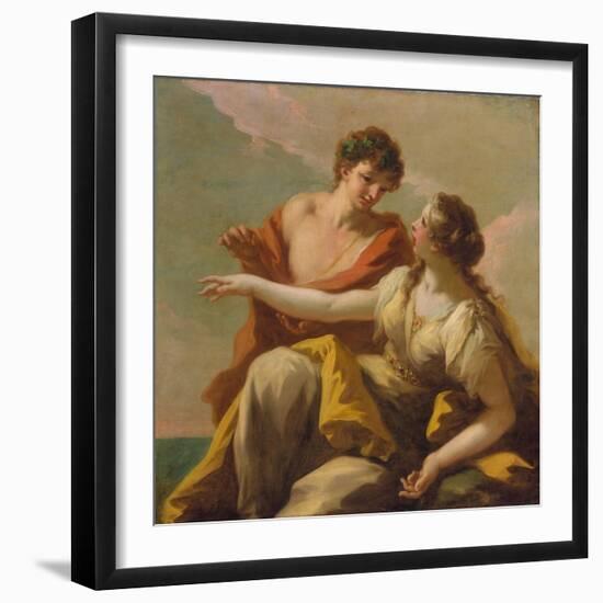 Bacchus and Ariadne, c.1720-Giovanni Antonio Pellegrini-Framed Giclee Print