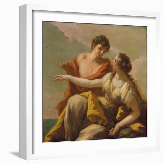 Bacchus and Ariadne, c.1720-Giovanni Antonio Pellegrini-Framed Giclee Print