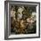 Bacchus and Ariadne, Decorative Detail from Storied Tile-Carmine Gentile-Framed Giclee Print