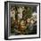 Bacchus and Ariadne, Decorative Detail from Storied Tile-Carmine Gentile-Framed Giclee Print