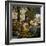 Bacchus and Ariadne, Decorative Detail from Storied Tile-Carmine Gentile-Framed Giclee Print