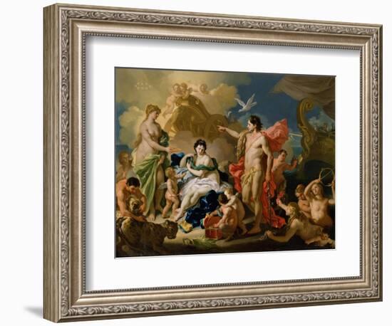 Bacchus and Ariadne-Francesco Solimena-Framed Giclee Print