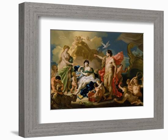 Bacchus and Ariadne-Francesco Solimena-Framed Giclee Print