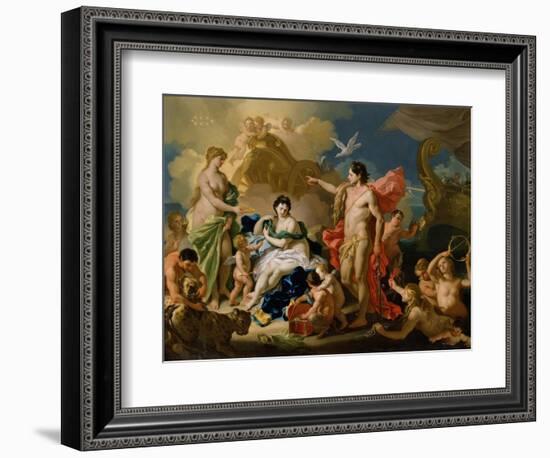 Bacchus and Ariadne-Francesco Solimena-Framed Giclee Print