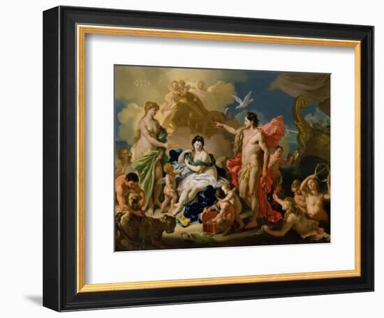 Bacchus and Ariadne-Francesco Solimena-Framed Giclee Print