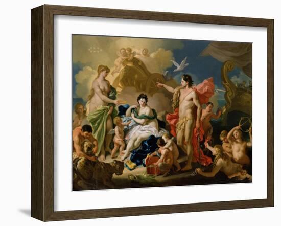 Bacchus and Ariadne-Francesco Solimena-Framed Giclee Print