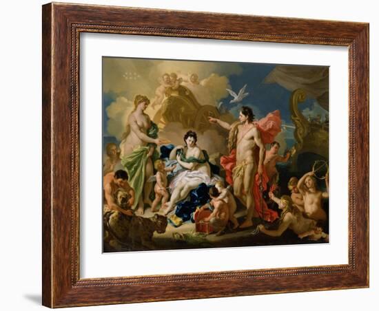 Bacchus and Ariadne-Francesco Solimena-Framed Giclee Print