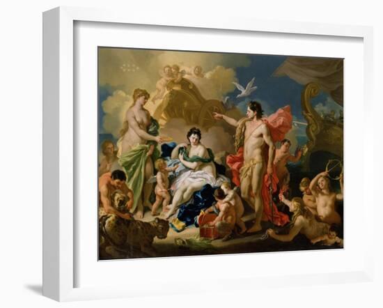 Bacchus and Ariadne-Francesco Solimena-Framed Giclee Print