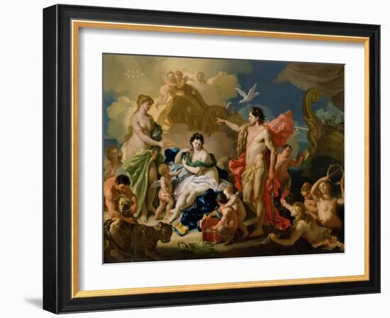 Bacchus and Ariadne-Francesco Solimena-Framed Giclee Print