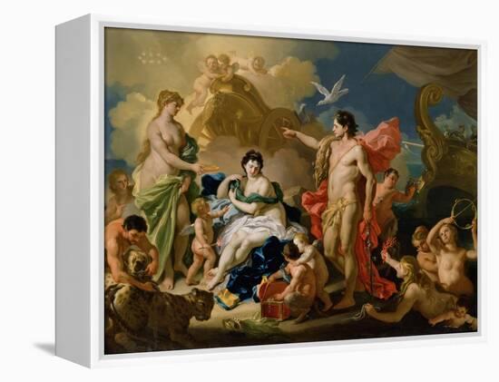 Bacchus and Ariadne-Francesco Solimena-Framed Premier Image Canvas