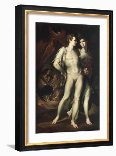 Bacchus and Ceres-Bartholomaeus Spranger-Framed Premium Giclee Print