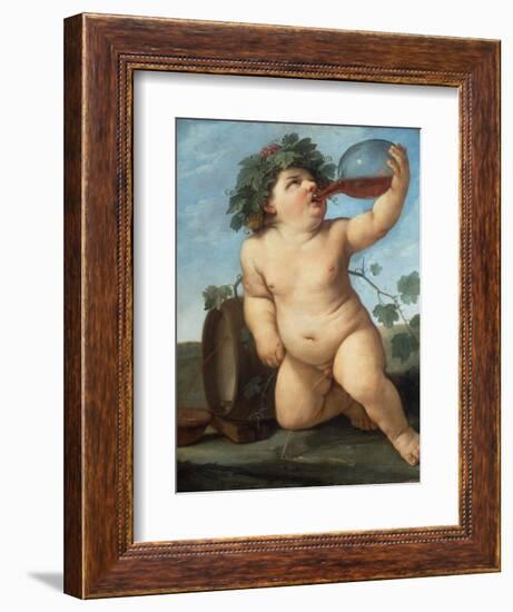 Bacchus As a Boy-Guido Reni-Framed Giclee Print