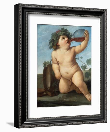 Bacchus As a Boy-Guido Reni-Framed Giclee Print