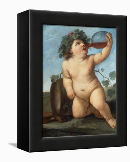 Bacchus As a Boy-Guido Reni-Framed Premier Image Canvas