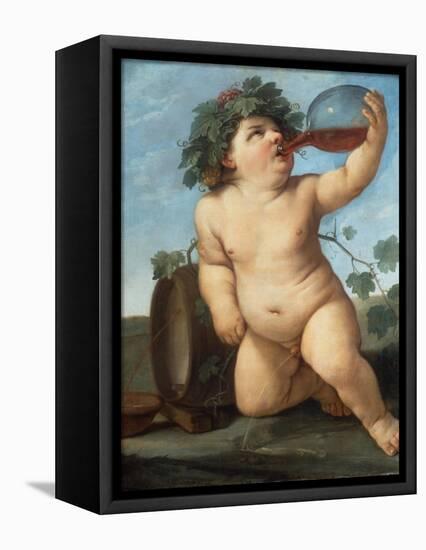 Bacchus As a Boy-Guido Reni-Framed Premier Image Canvas