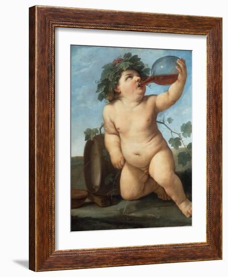 Bacchus As a Boy-Guido Reni-Framed Giclee Print