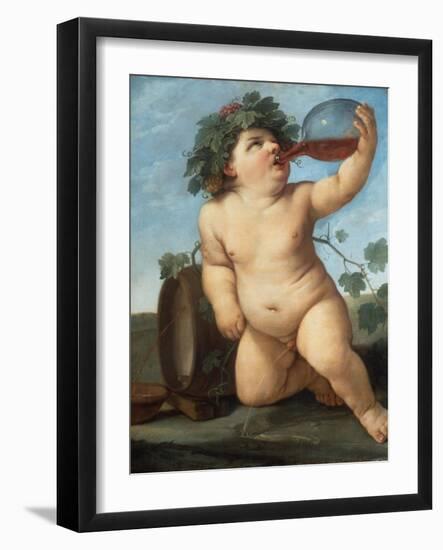 Bacchus As a Boy-Guido Reni-Framed Giclee Print